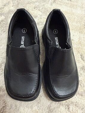 smartfit Black boys Slip-On Loafers